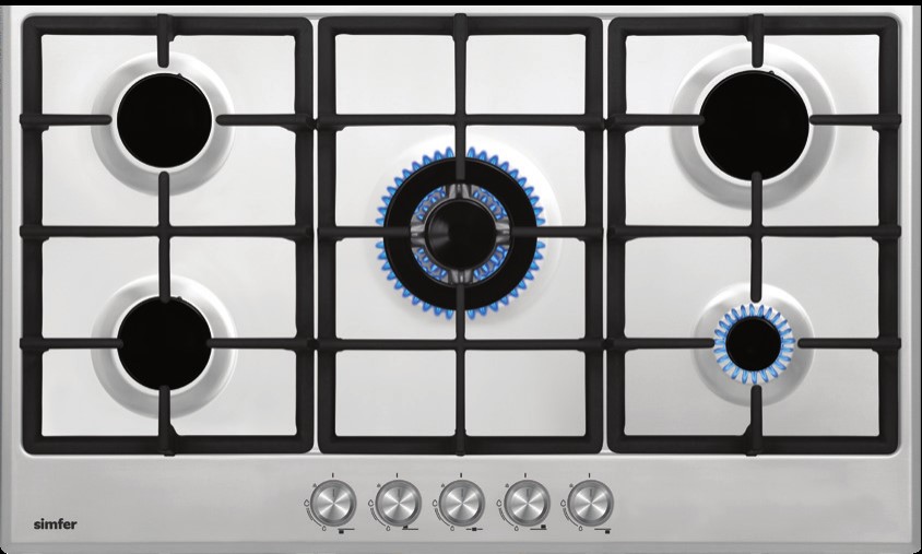 Simfer tabletop cooker 5 eyes