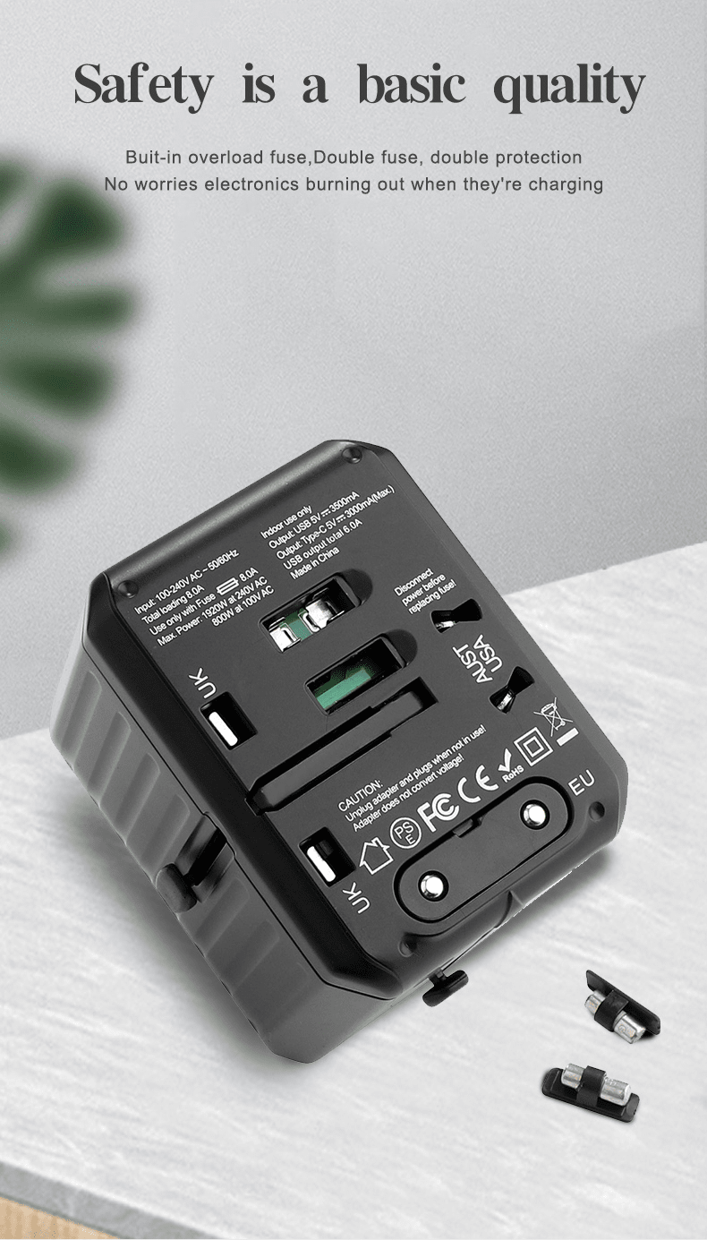 Hanar Universal Travel Wall Charger