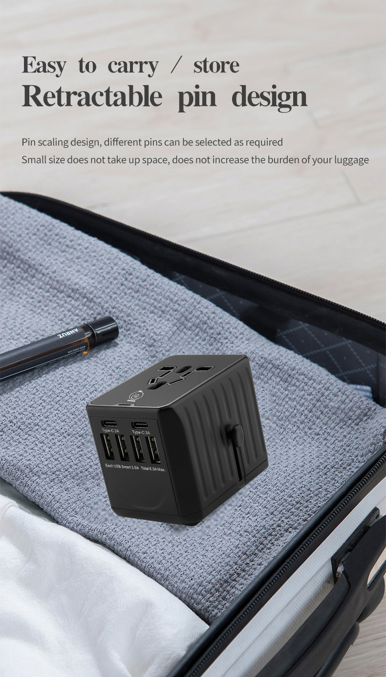 Hanar Universal Travel Wall Charger