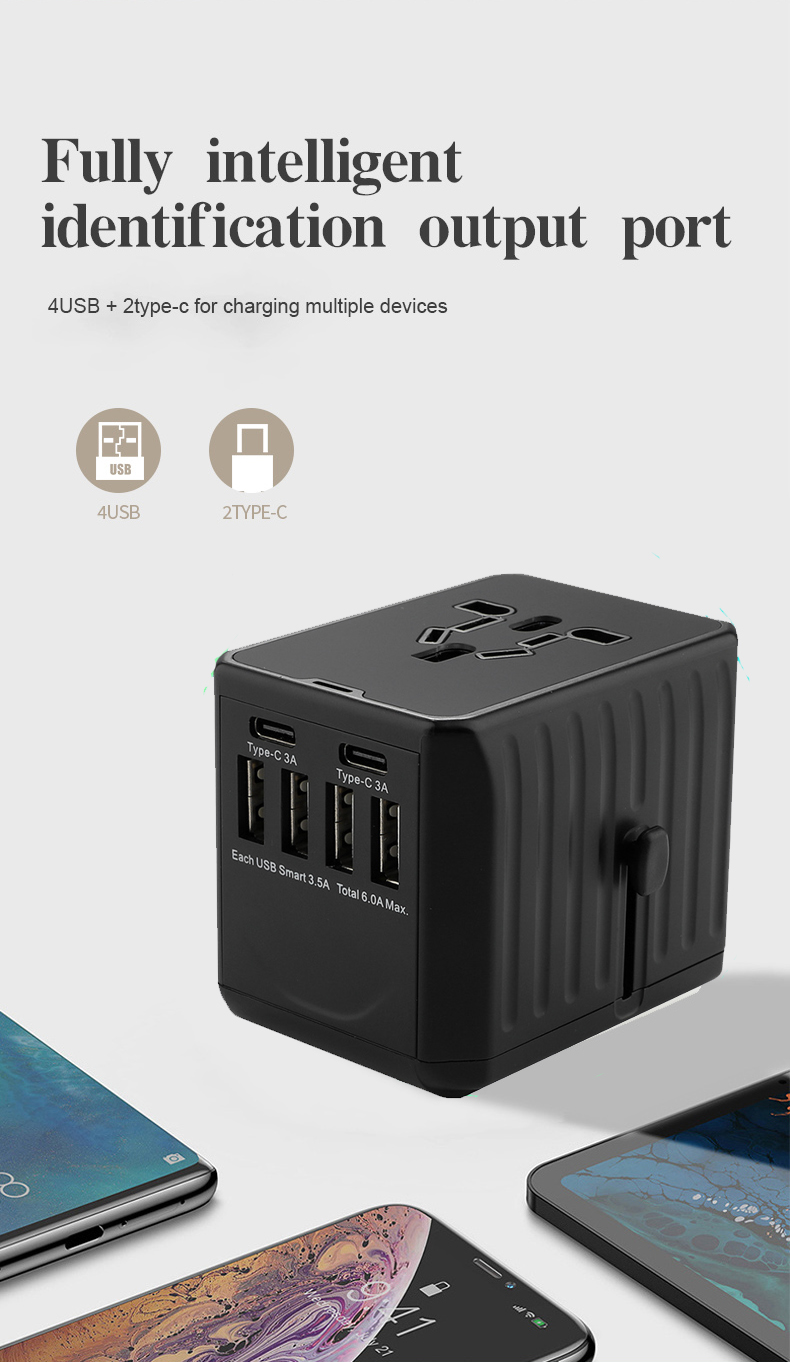 Hanar Universal Travel Wall Charger