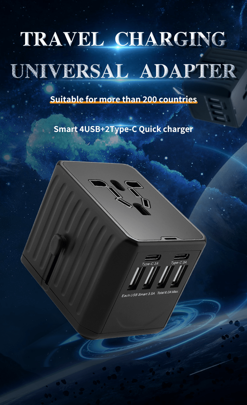 Hanar Universal Travel Wall Charger