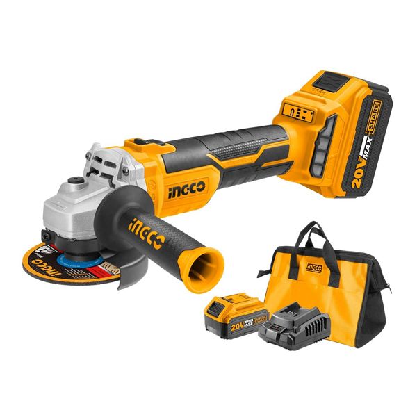 Ingco Lithium-Ion angle grinder