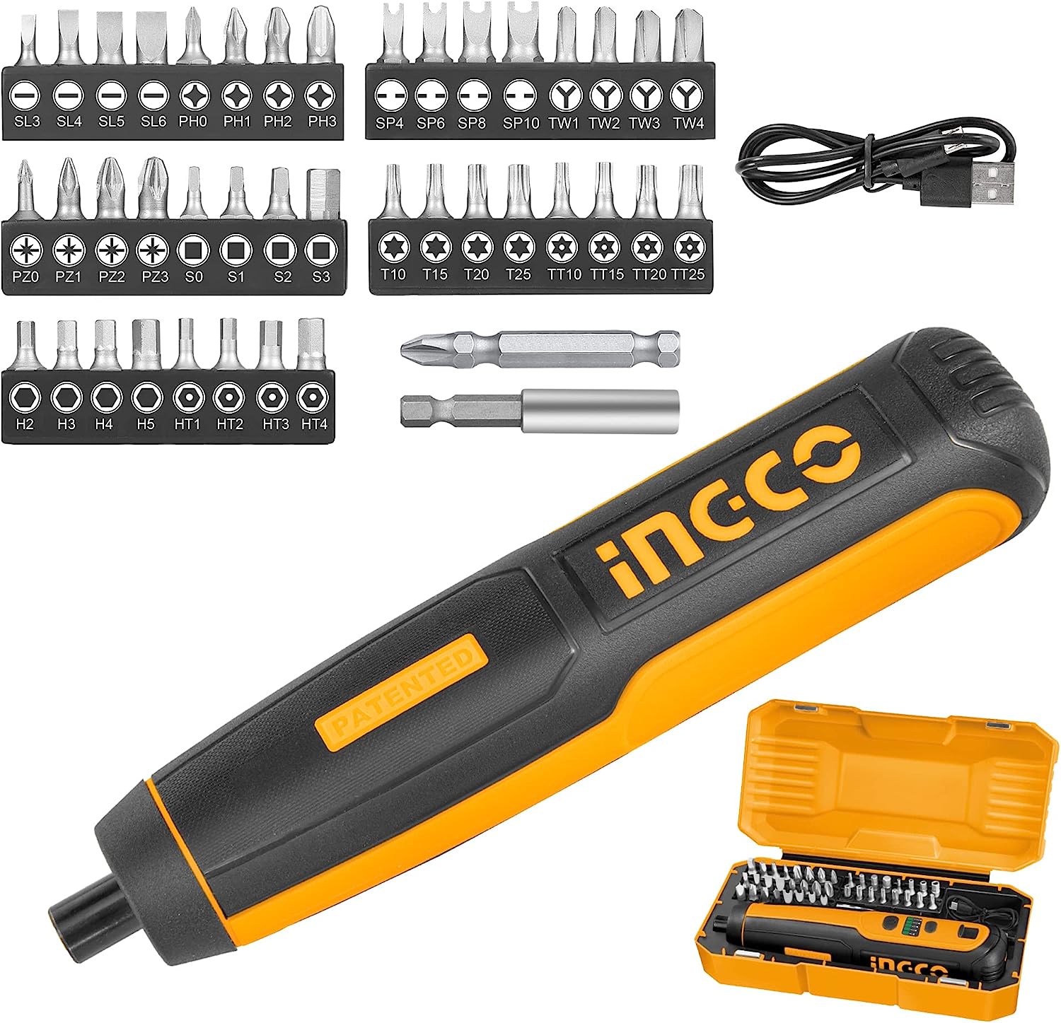 Ingco Lithium-Ion cordless screwdriver