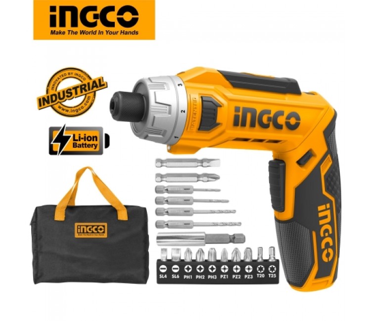 Ingco Li-ion cordless screwdriver