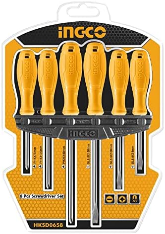 Ingco 6 pcs screwdriver set.