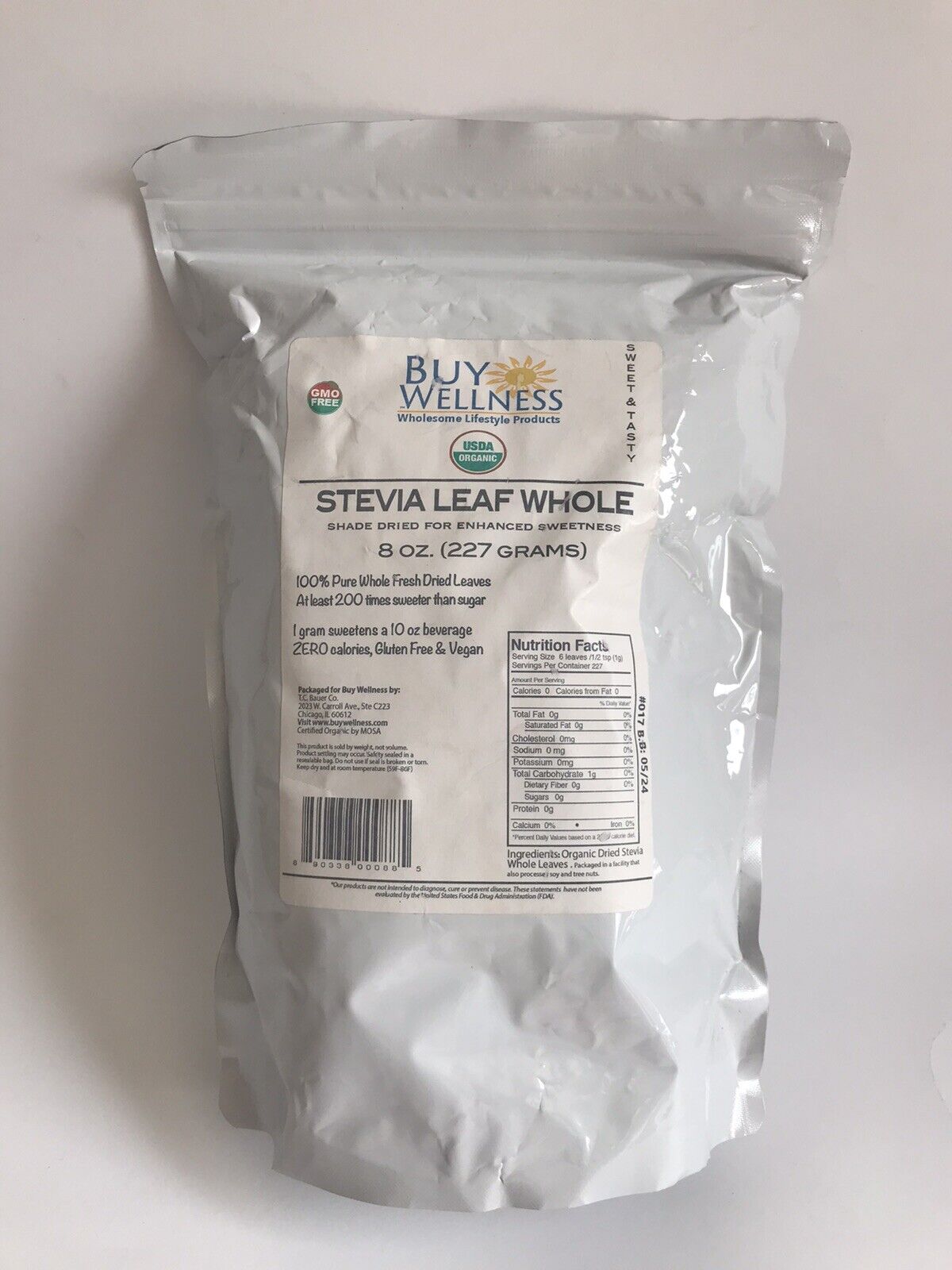 Stevia Leaf Whole