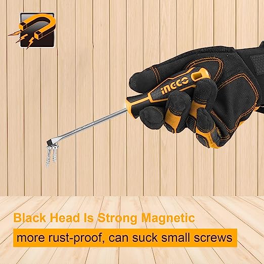 Ingco 6 Pcs Screwdriver Set