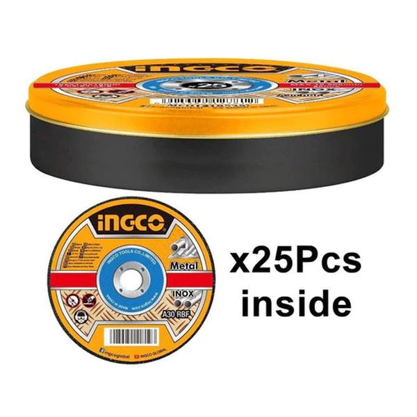 INGCO Abrasive metal cutting disc set