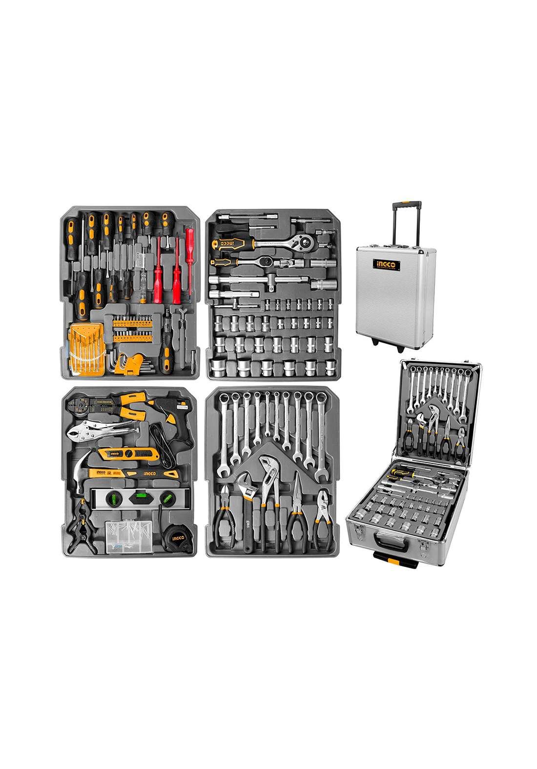 Ingco 186 Pcs Tools Set
