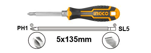 Ingco 2 In 1 Screwdriver Set