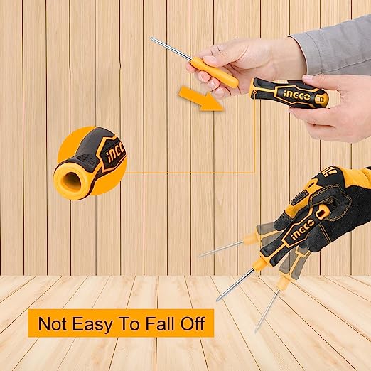 Ingco aKISD0901 Screwdriver Set - 9 Pieces