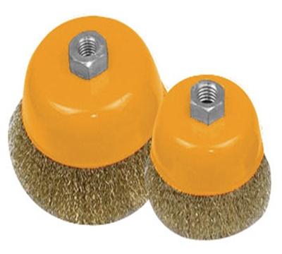 INGCO Cup wire brush with nut