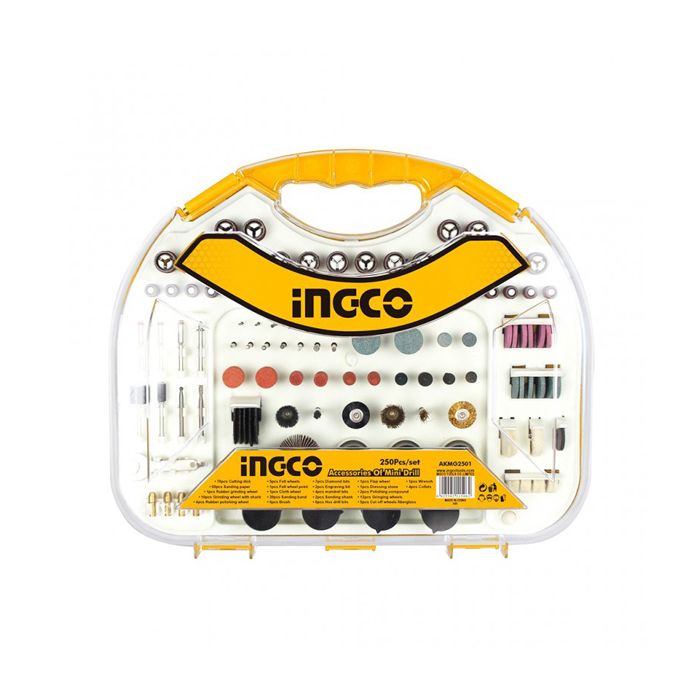 INGCO 250pcs Accessoriesof Mini Drill