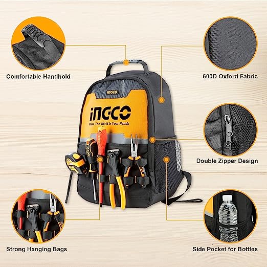 Ingco Electrician Tool Backpack