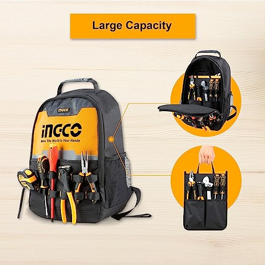 Ingco Electrician Tool Backpack
