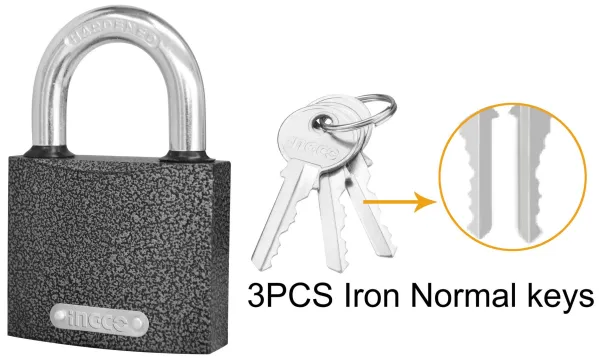 Iron padlock