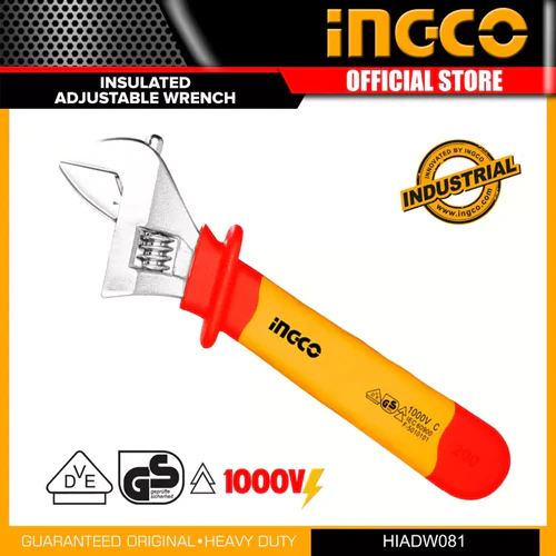 ingco Insulated adjustable wrench