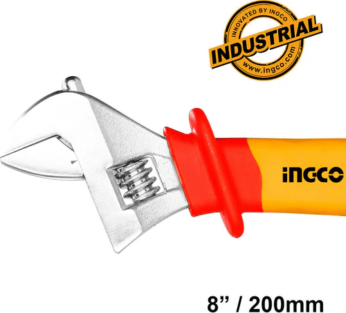 ingco Insulated adjustable wrench