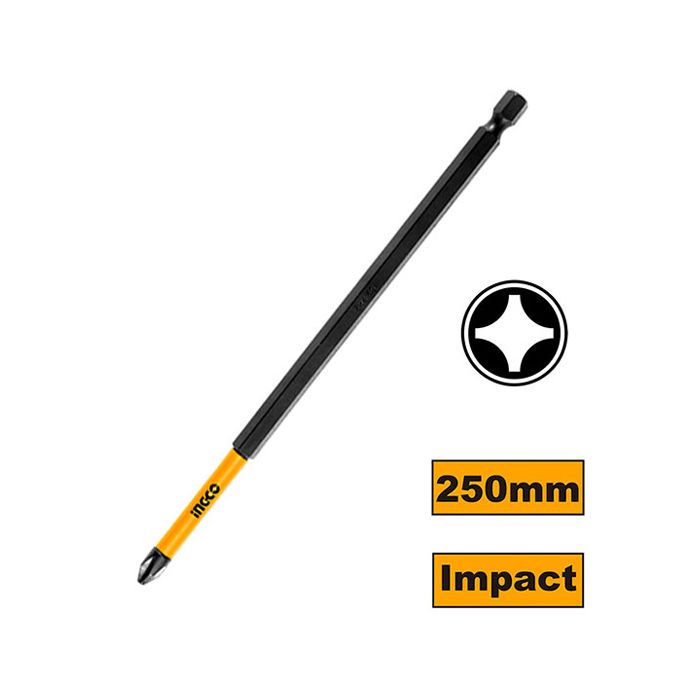 Impact screwdriver bit 250mm-100pcs