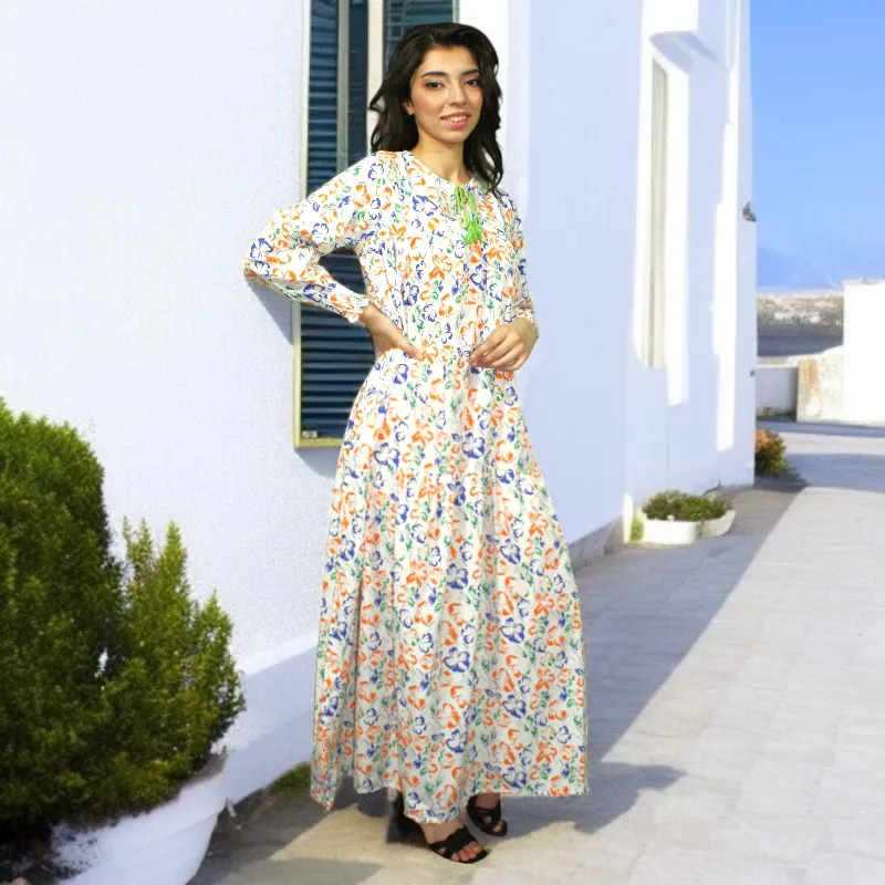 Women's Elegant Floral Print Dress