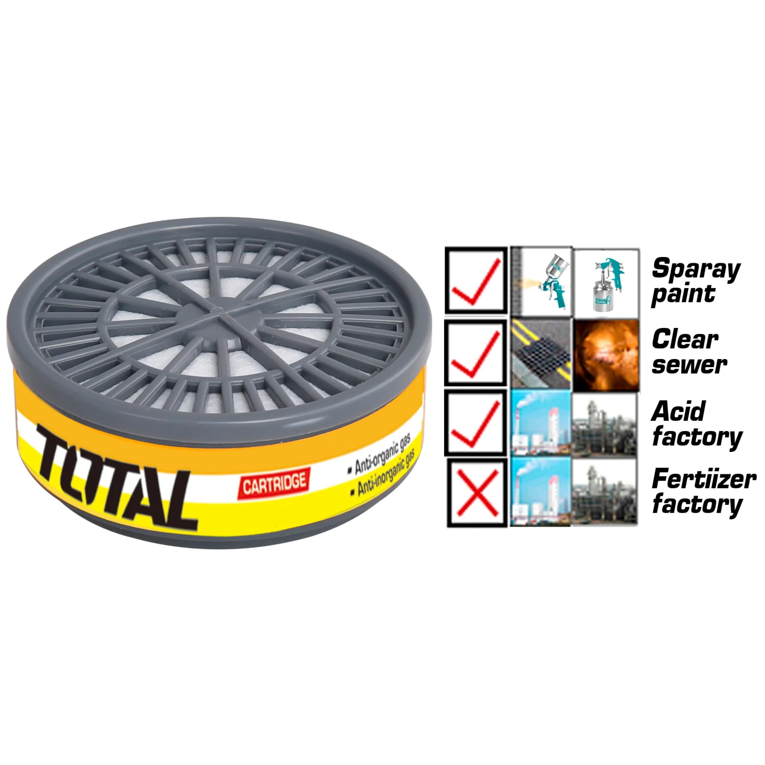 Respirator Cartridge.