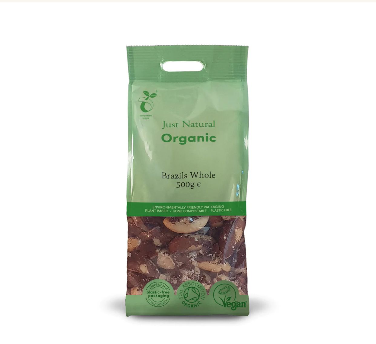 Just natural organic whole Brazil nuts