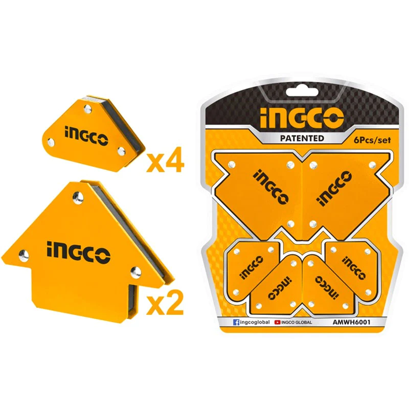Ingco 6pc Magnet Holding Set