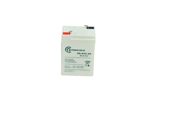 POWER SOLID UPS Battery - HTPPS-645-AS - 6V-4.5A