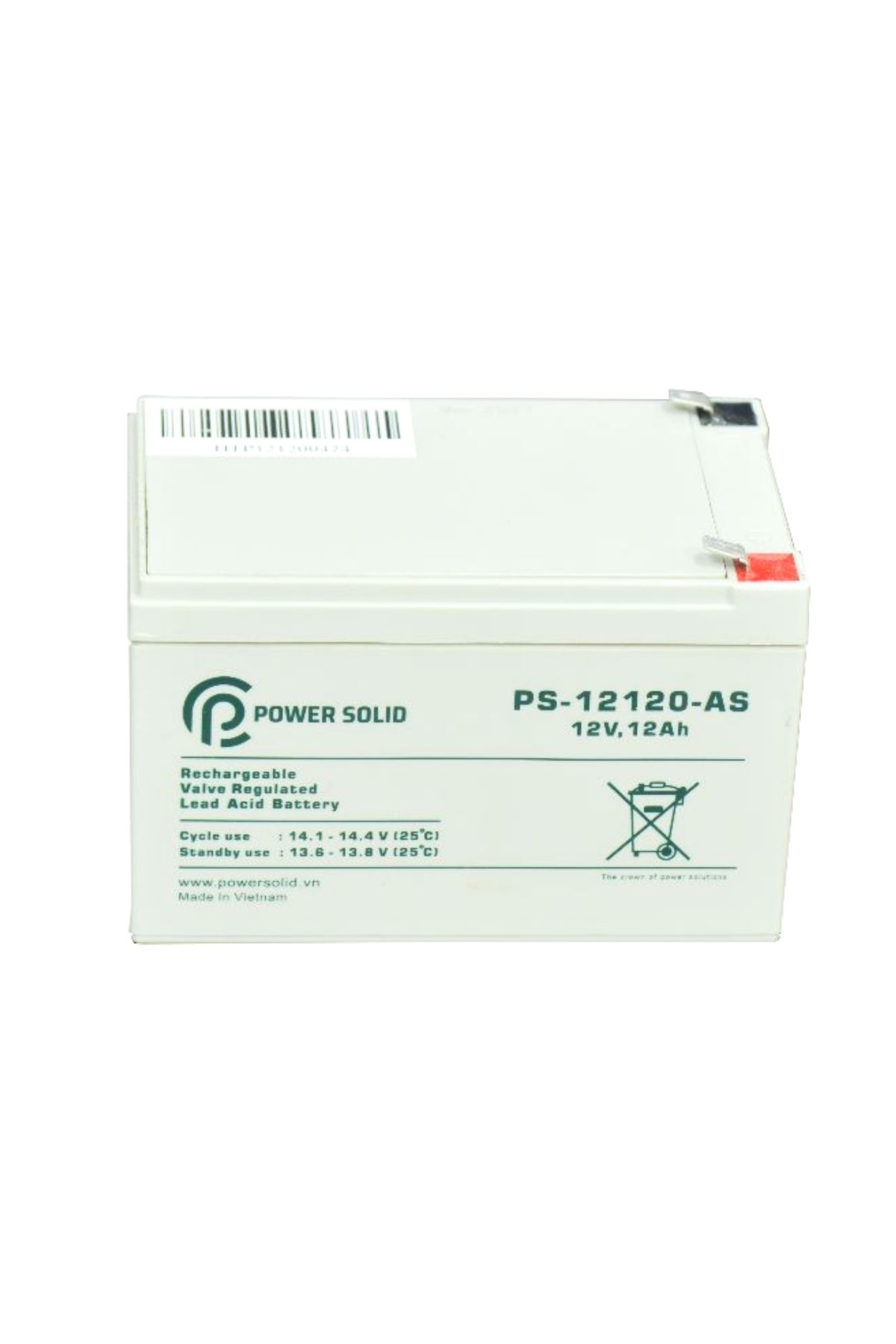 Power Solid Model HPS PS-12120-AS Rechargeable Battery 12-12AH