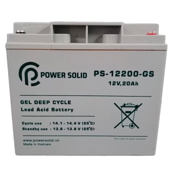 POWER SOLID UPS Battery 12V-20AH