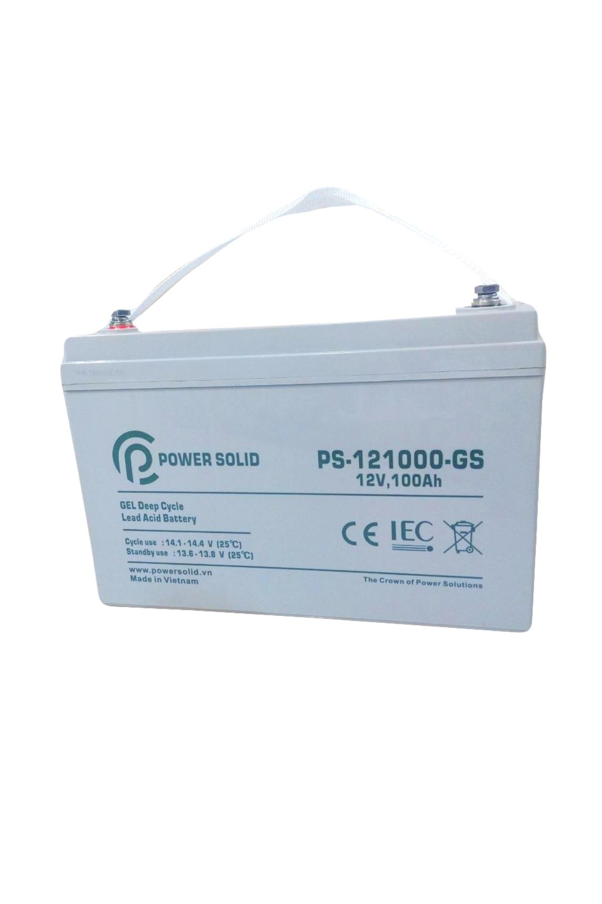 Power Solid Battery 12V 100Ah