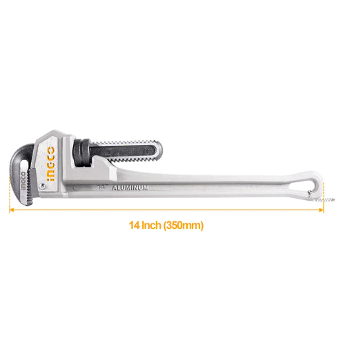 Ingco Aluminum Handle Pipe Wrench