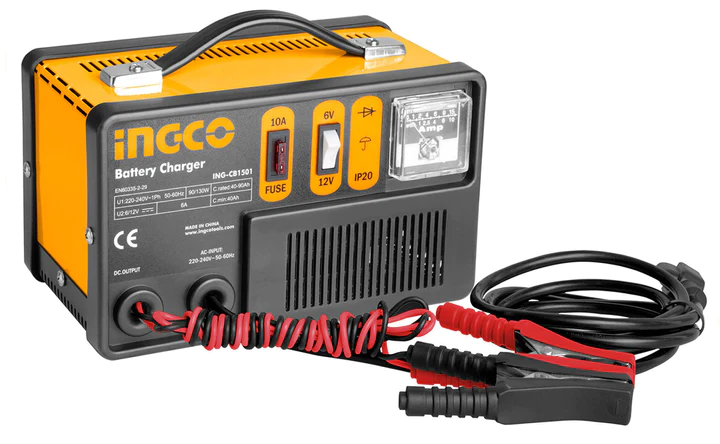 Ingco Battery charger 6/12 V