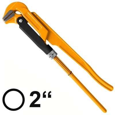 Ingco 90° heavy duty swedish pipe wrench
