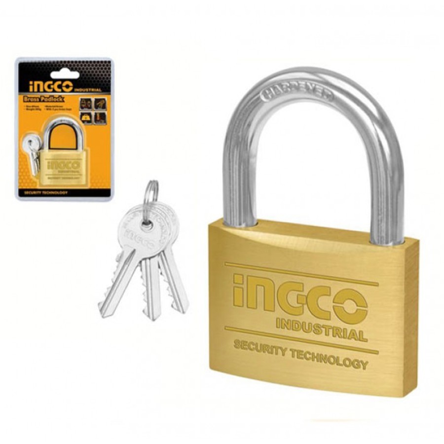 Heavy duty  brass block  padlock