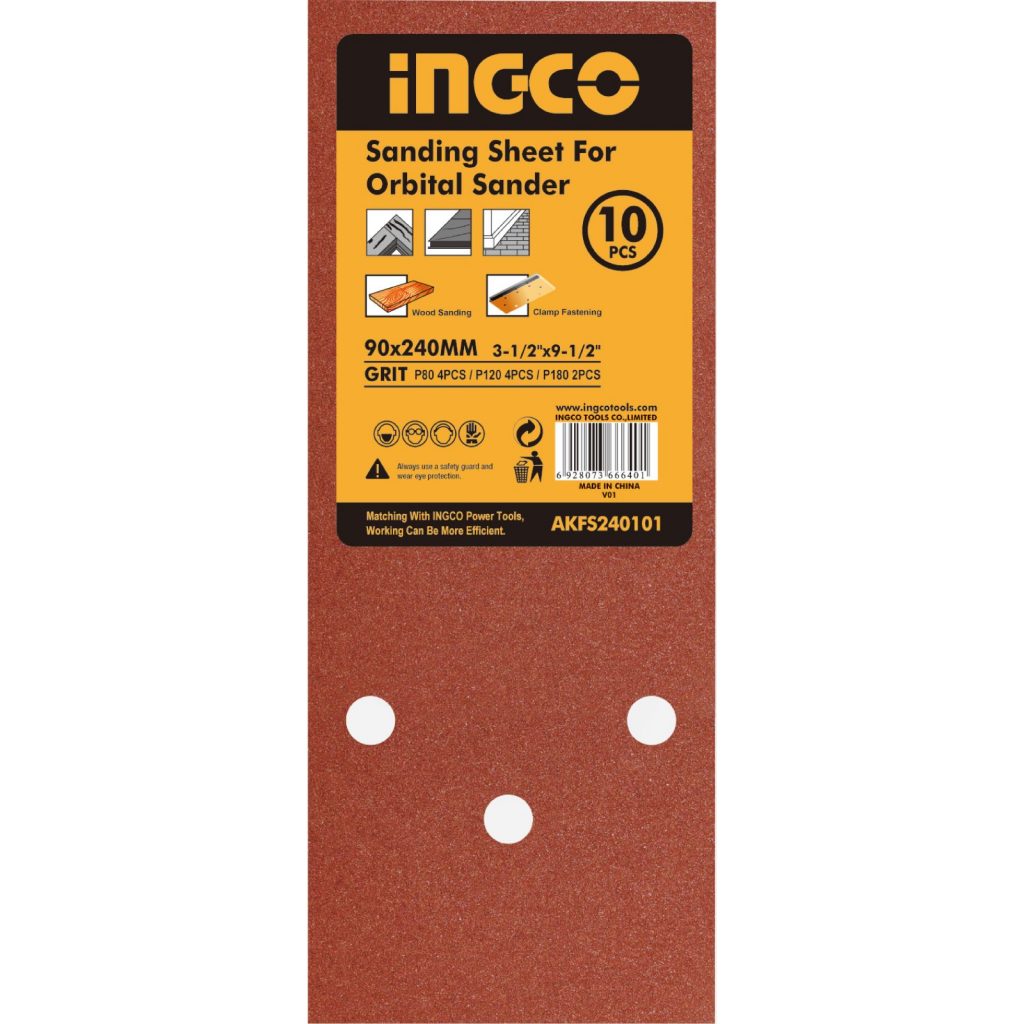 Sanding sheet for  orbital sander 10pcs