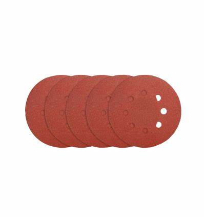 Sanding sheet for  random orbit sander