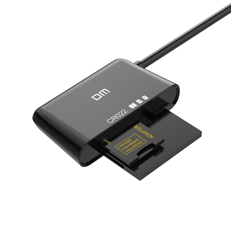 DM - 3 in 1 card reader Muldti card reader with Type C interface
