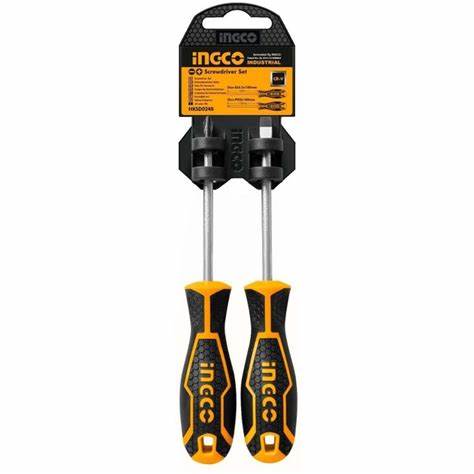 Ingco 2 pcs screwdriver set