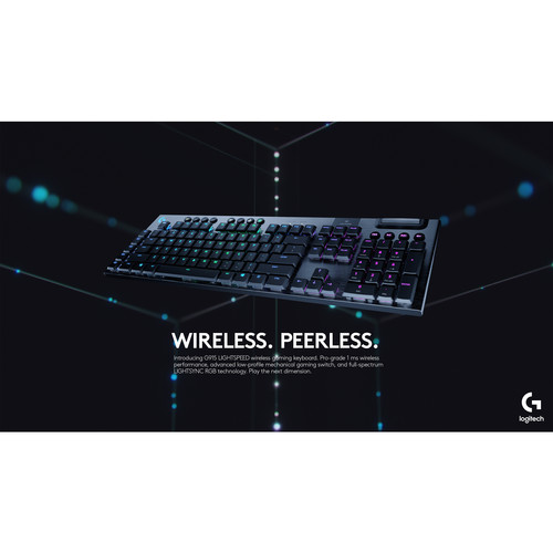Logitech LIGHTSPEED Wireless RGB Mechanical Gaming Keyboard-G915