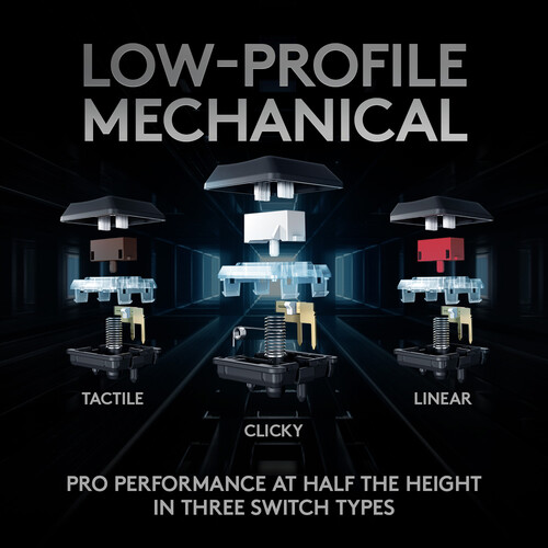 Logitech G915 TKL Tenkeyless Lightspeed RGB Mechanical Gaming Keyboard