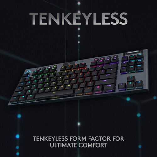 Logitech G915 TKL Tenkeyless Lightspeed RGB Mechanical Gaming Keyboard