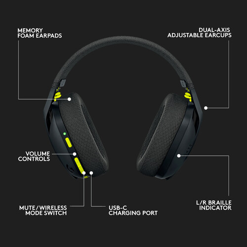 Logitech Wireless Gaming Headset- G G435
