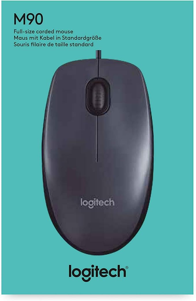 Logitech Wire Mouse -M90