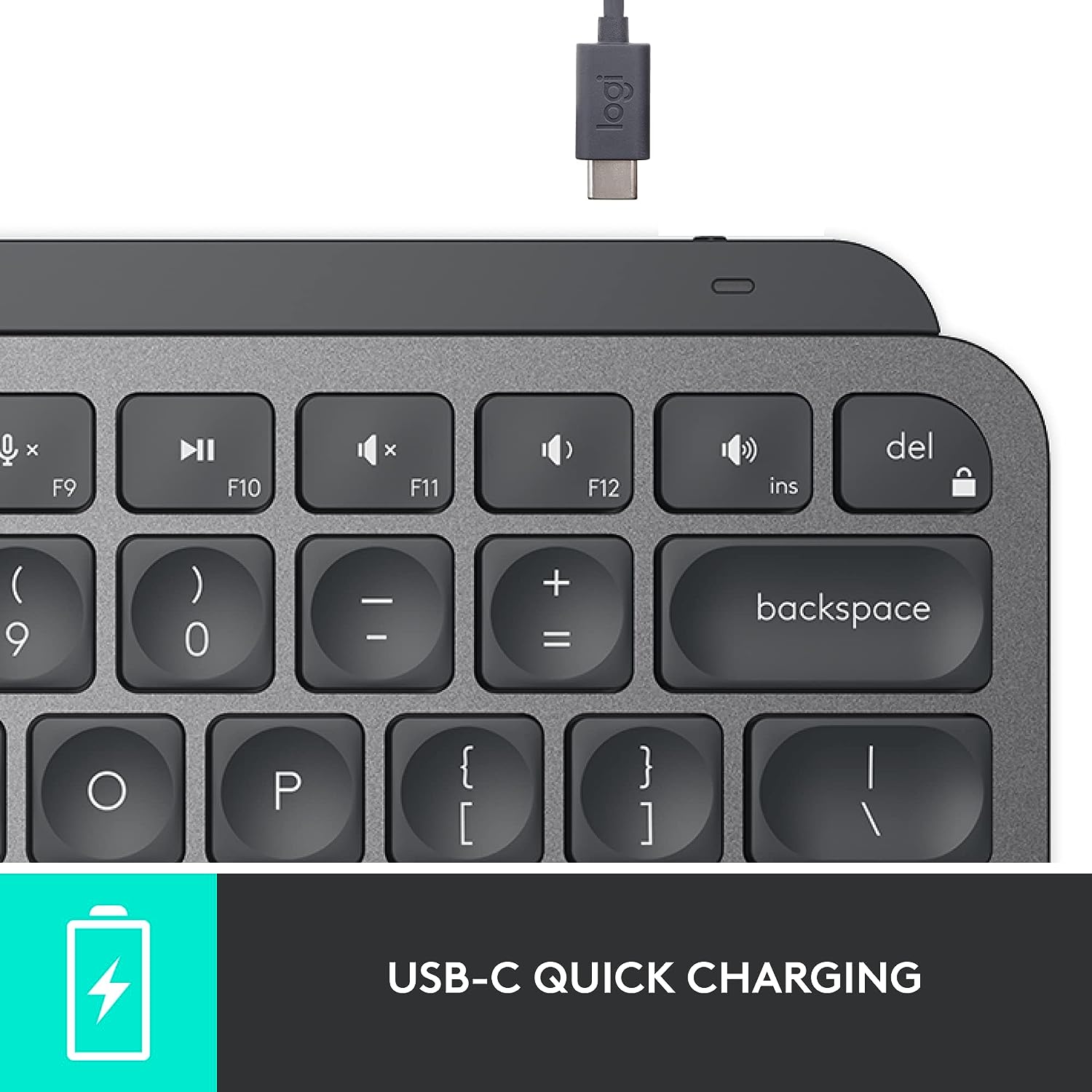 Logitech MX Keys Mini Minimalist Wireless Illuminated Keyboard