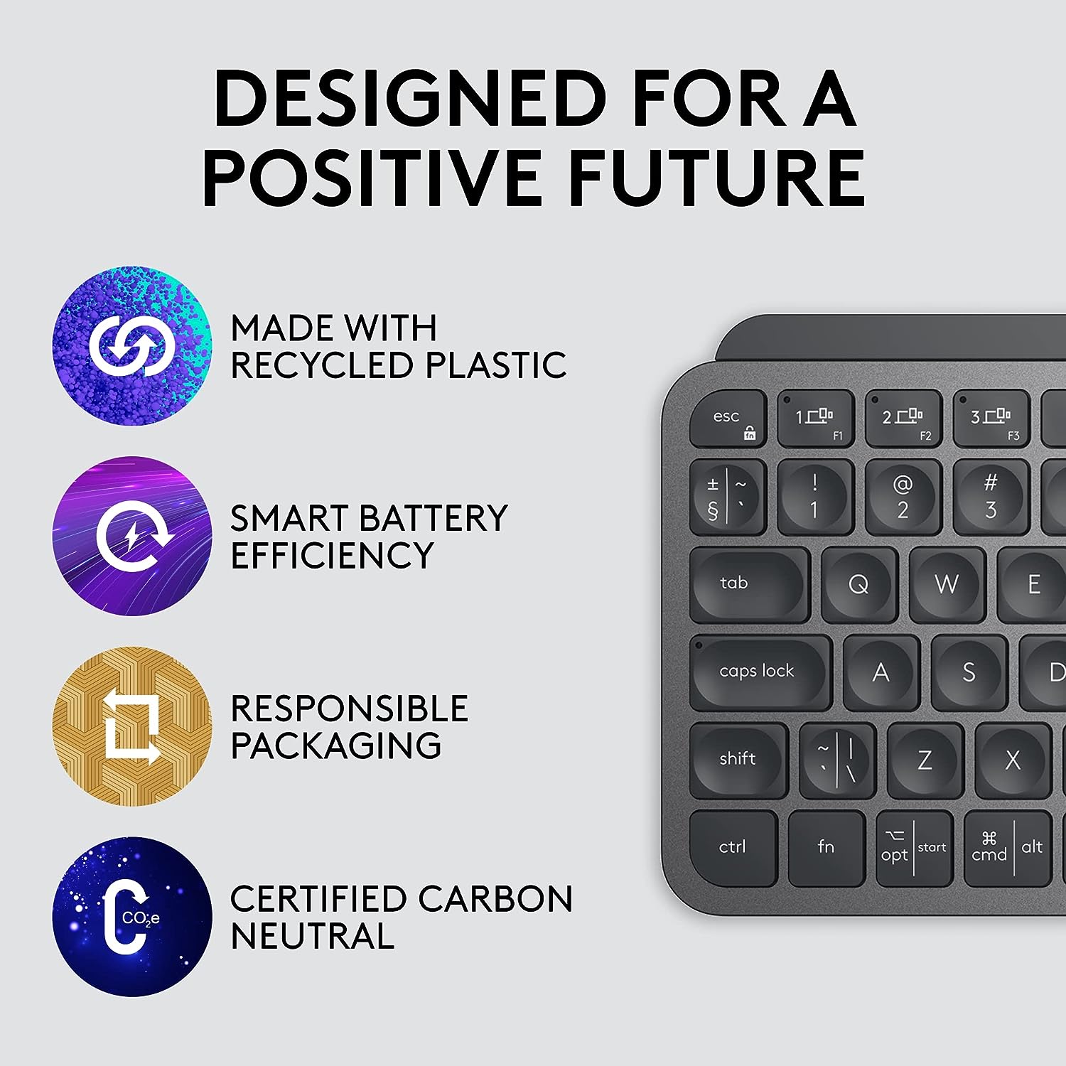 Logitech MX Keys Mini Minimalist Wireless Illuminated Keyboard