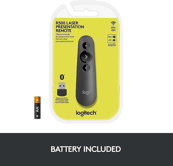 Logitech Laser Presentation Remote -R500s CN