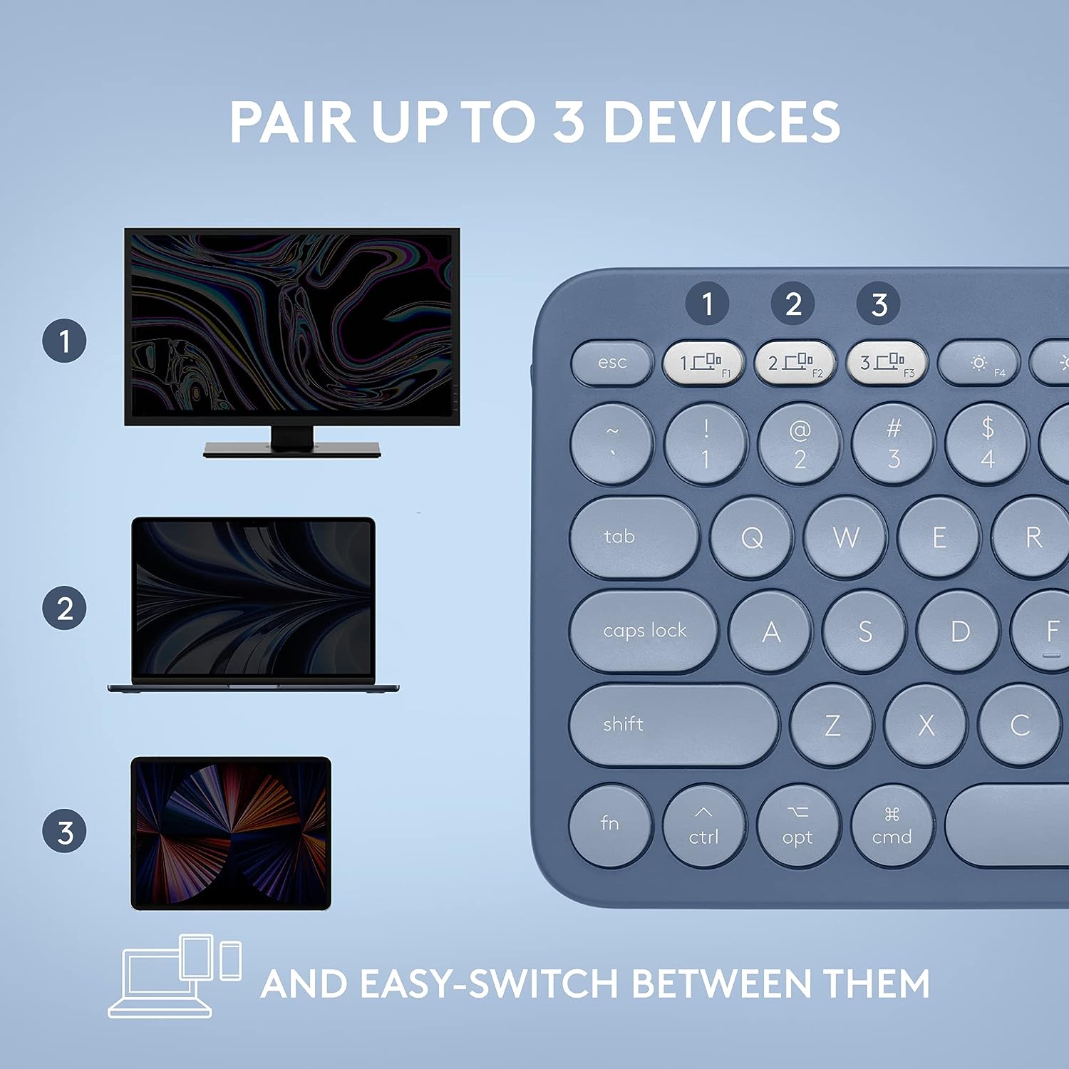 Logitech Multi-Device Bluetooth Keyboard -K380