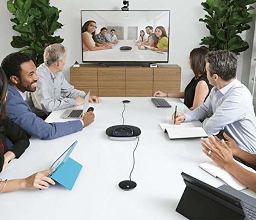 Logitech Group Expansion Microphones For Video & Audio Meeting Conferencing