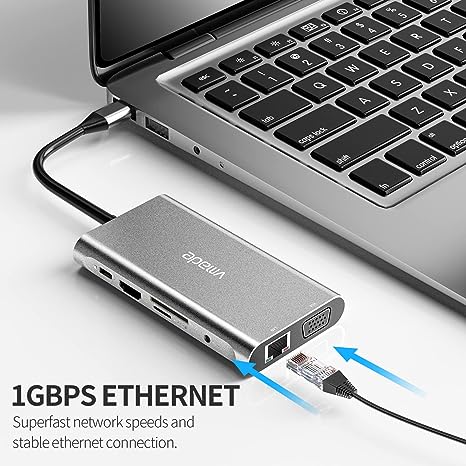 USB C hub 10 in 1 Multi-Port Adapter